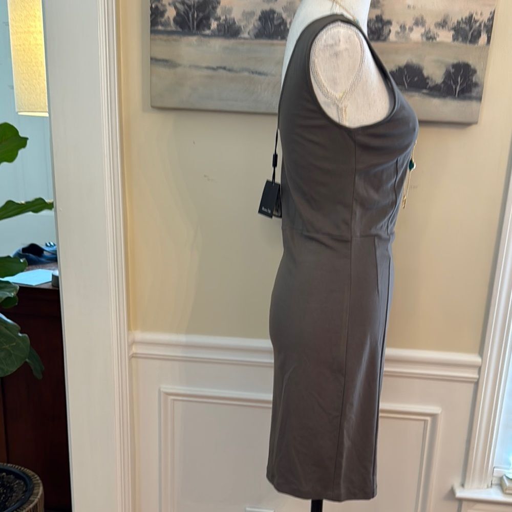 Massimo Dutti Sleeveless Bodycon Mini Dress - Picture 4 of 10